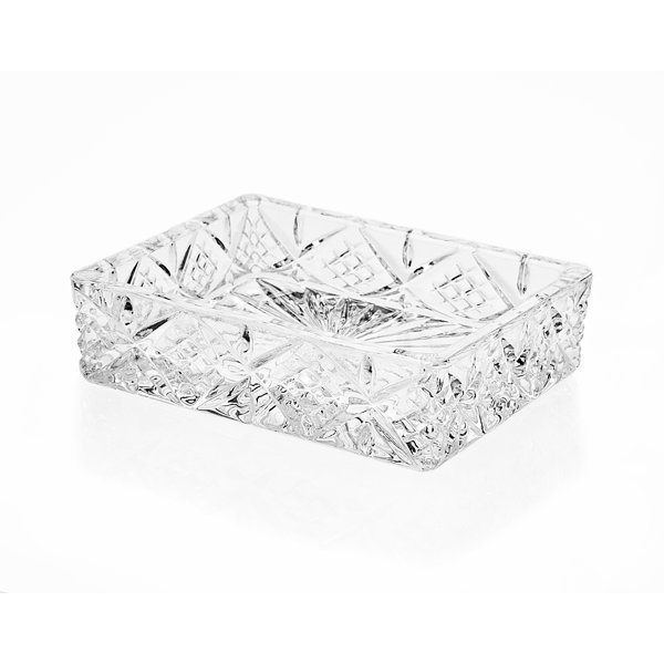 Godinger Silver Art Co Dublin Crystal Soap Dish & Reviews Wayfair